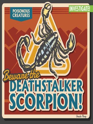 cover image of Beware the Deathstalker Scorpion!